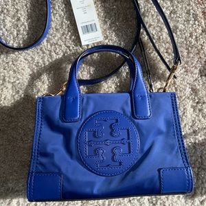 Tory Burch Royal Blue Micro Ella Tote (Sold Out)